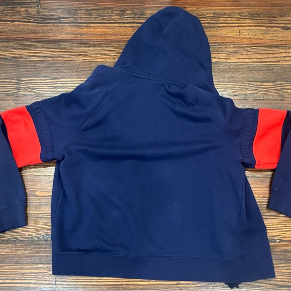 Nike France Football 2020 Soccer Rare Hooded Sweatshirt Embroidered Logo Sz  L - Picture 2 of 8